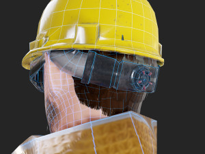 worker1 animations pack 3D Model