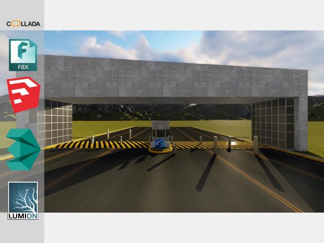 entrance1 3D Model .c4d .max .obj .3ds .fbx .stl .blend 