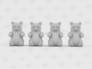gummy bears animated Modelo 3D