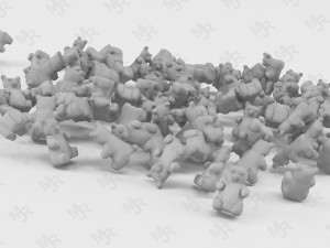 gummy bears animated Modelo 3D