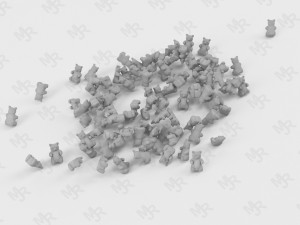 gummy bears animated Modelo 3D