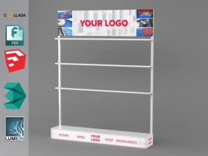 display stand 3D 模型