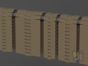 display stand conveyor belt Modèle 3D