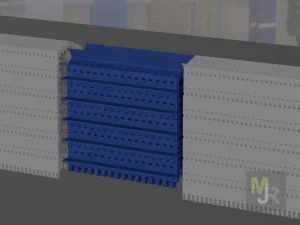 display stand conveyor belt 3D Model