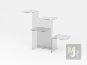 display stand pack 3D Model