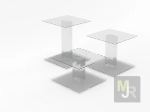display stand pack 3D Model