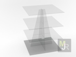 display stand pack 3D 模型