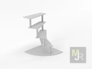 display stand pack 3D Model