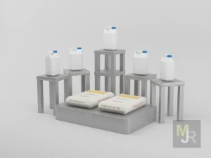 exhibition stands 3D Model