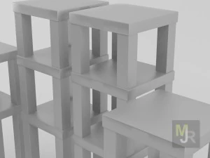 exhibition stands 3D Model