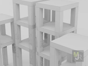 exhibition stands 3D Model