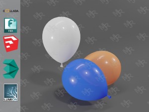 balloos Modelo 3D