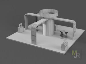 stand 3 3D Model