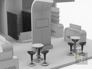 stand4 3D Model