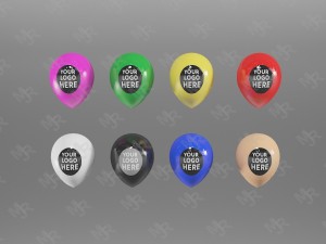balloons pack textured 3D Model