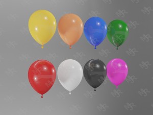 balloons pack textured 3D Model