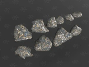 Steine ​​Pack1 3D Modell