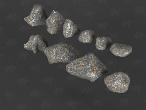 Steine ​​Pack1 3D Modell