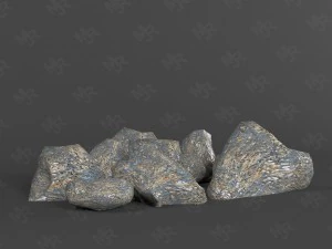 Steine ​​Pack1 3D Modell