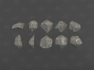 Steine ​​Pack1 3D Modell