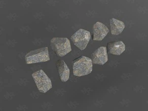 Steine ​​Pack1 3D Modell