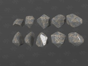 rocks pack1 Model 3D