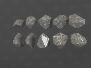 Steine ​​Pack1 3D Modell
