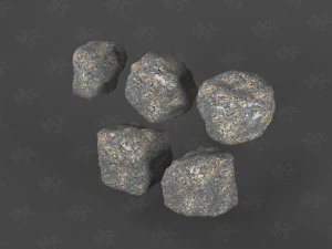 Steine ​​Pack1 3D Modell