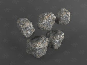 Steine ​​Pack1 3D Modell