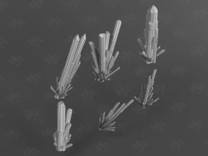 Steine ​​Pack1 3D Modell