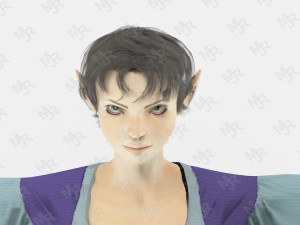 Elf woman1 Model 3D
