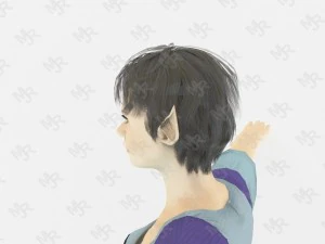 Mulher Elfa1 Modelo 3D