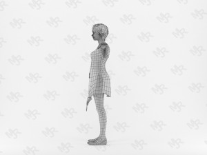 Elf woman1 Model 3D