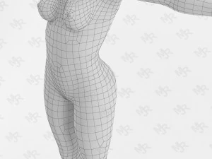 Mulher Elfa1 Modelo 3D