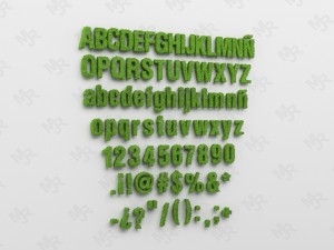 alphabet1 Modello 3D