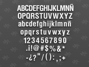 alphabet1 Modello 3D