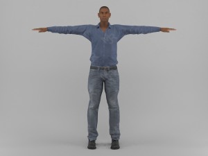afroman1 Modello 3D