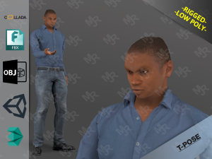 afroman1 Modello 3D