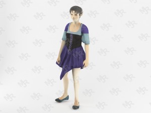 Elf woman animated pack 3D Модель
