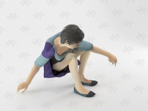 Elf woman animated pack 3D Модель