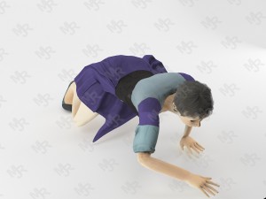Elf woman animated pack 3D Модель