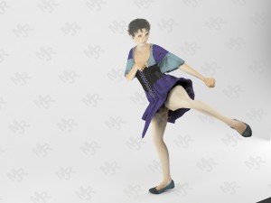 Elf woman animated pack 3D Модель