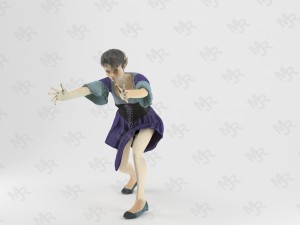 Elf woman animated pack 3D Модель