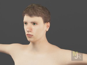 Young man1 animation pack 3D 모델