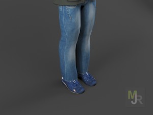 Young man1 animation pack 3D 모델