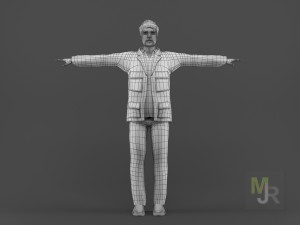 Young man1 animation pack 3D 모델