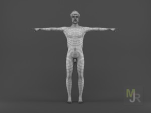 Young man1 animation pack 3D 모델