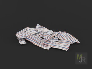 corrugated metal pack 3Dモデル