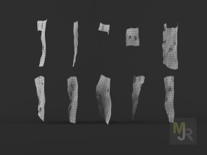 corrugated metal pack 3Dモデル