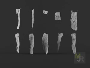 corrugated metal pack 3D Model